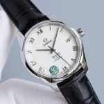 Omega De Ville 8500 Movement 41MM Diamater White Dial Watch
